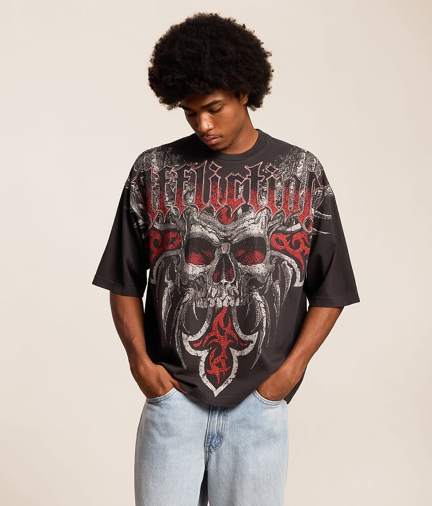 Affliction Shades Of Karma T-Shirt - Men's Graphic T-Shirts in