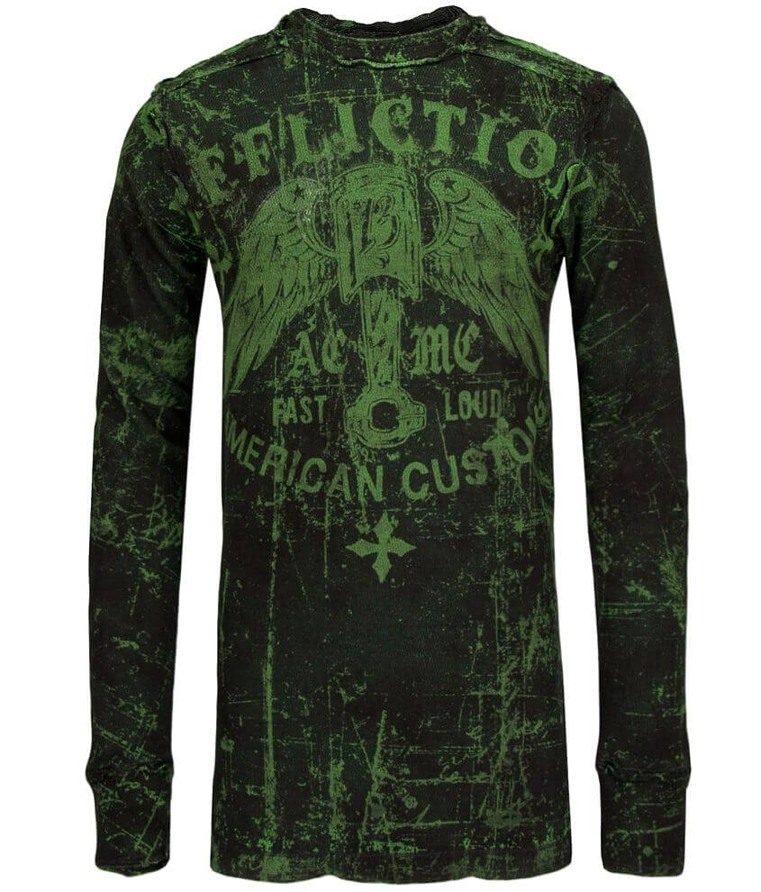 Affliction American Customs Motor Club Thermal front view