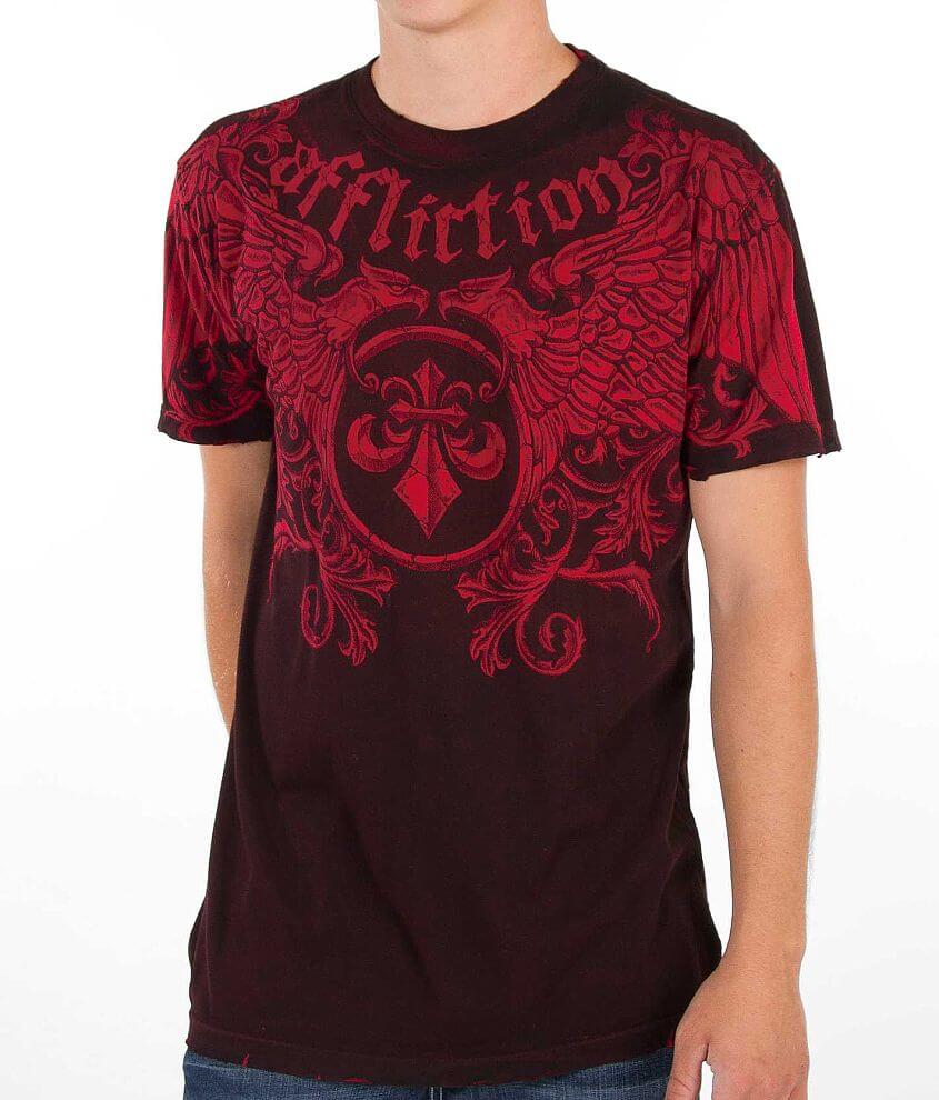 Affliction Primitive Reversible T Shirt Mens T Shirts In - 