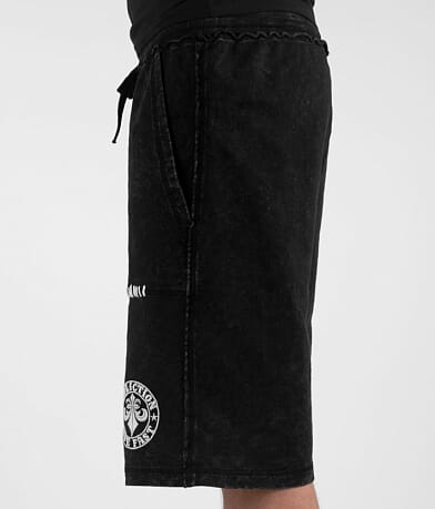 Affliction Walk Of Life Short left detail view