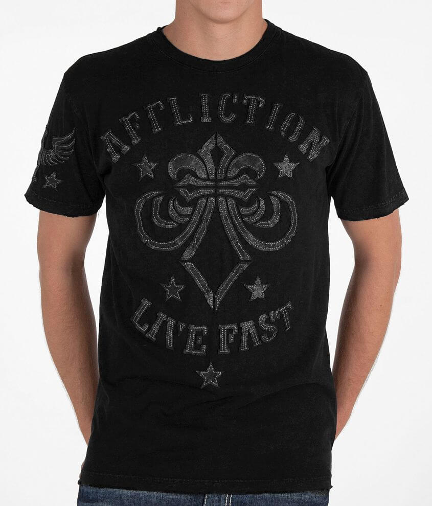 Affliction Grinder T-Shirt front view