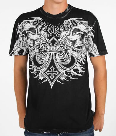 Affliction Deather Slayer Reversible T-Shirt misc detail 1 view