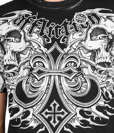 Affliction Deather Slayer Reversible T-Shirt misc detail 2 view