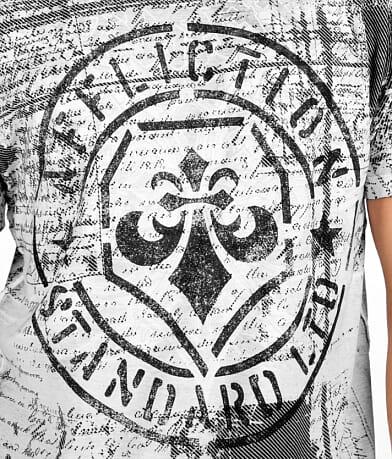 Affliction Deather Slayer Reversible T-Shirt front detail view