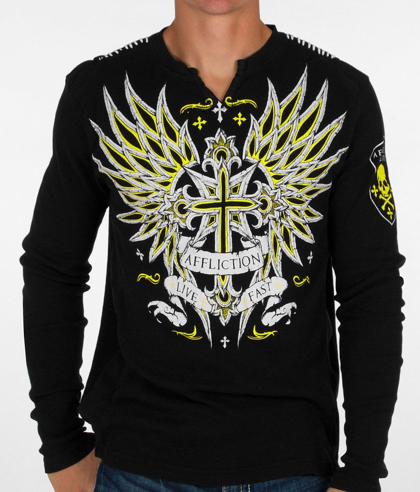Affliction Vibrant T-Shirt front view