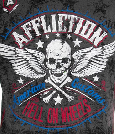 Affliction American Customs Heroic T-Shirt FRONT_DETAIL