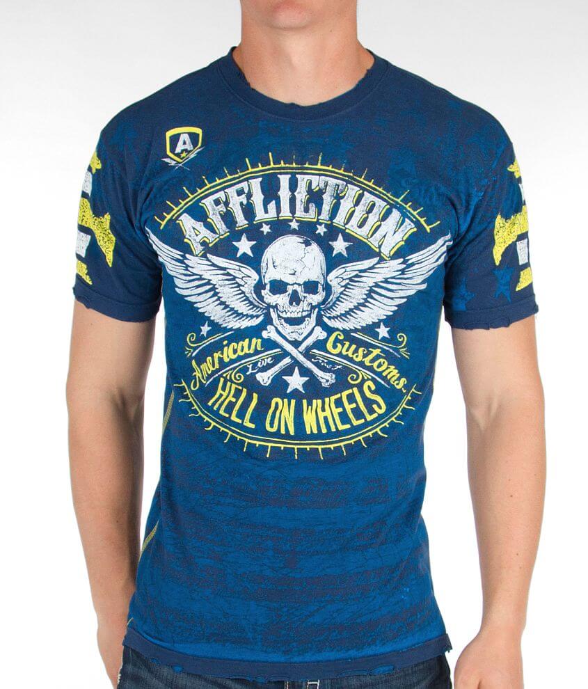 Affliction Heroic Reversible T-Shirt front view