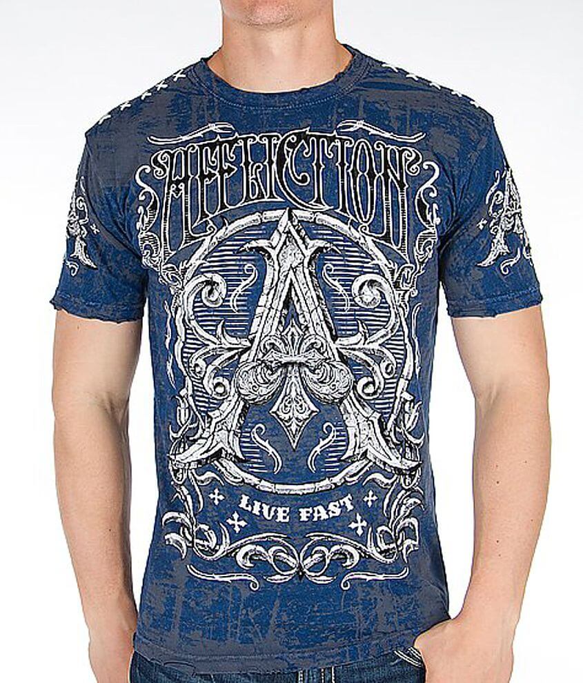 Affliction Caustic T-Shirt front view