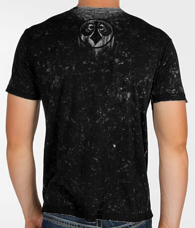 Affliction Fragmented Reversible T-Shirt BACK