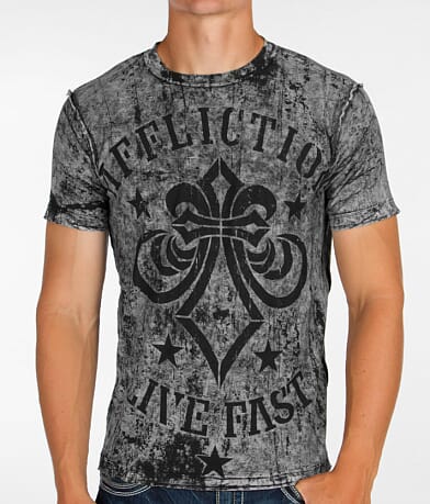 Affliction Fragmented Reversible T-Shirt MISC_DETAIL_1
