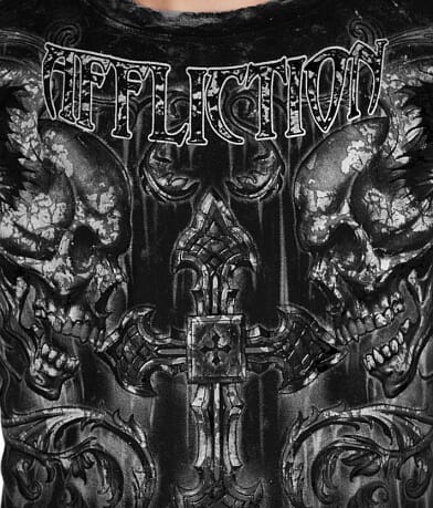 Affliction Fragmented Reversible T-Shirt FRONT_DETAIL