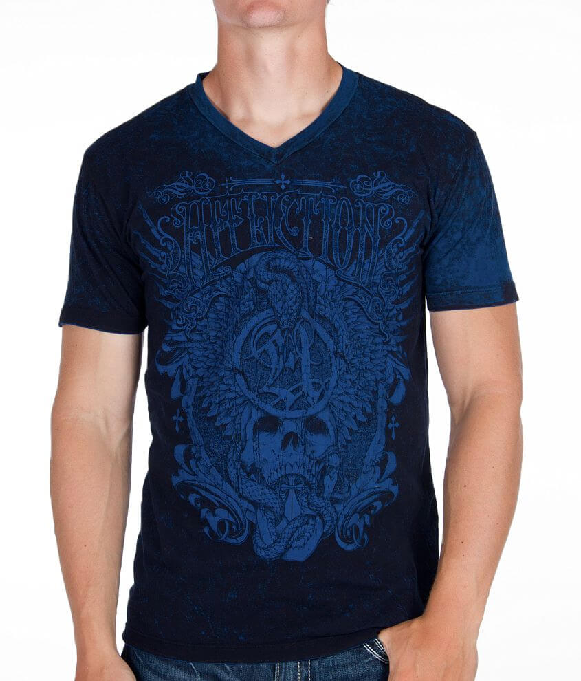 Affliction Grindhouse Reversible T-Shirt front view