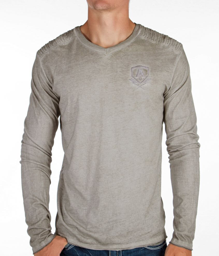 Affliction Standard Elite V-Neck T-Shirt front view