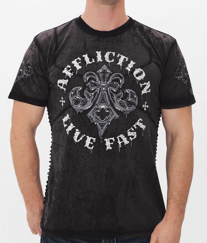 Affliction Royale Rust T-Shirt front view