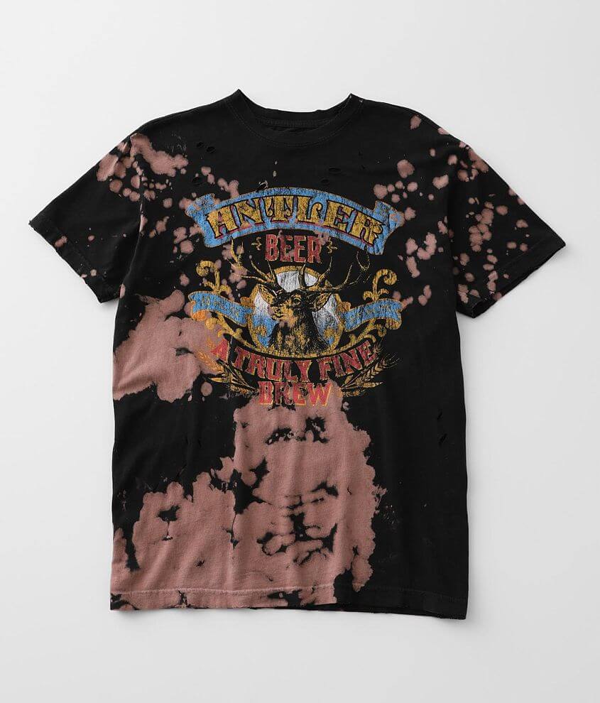 American Highway Antler Beer T-Shirt front view