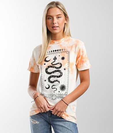American Highway Snake Tarot T-Shirt full left side view