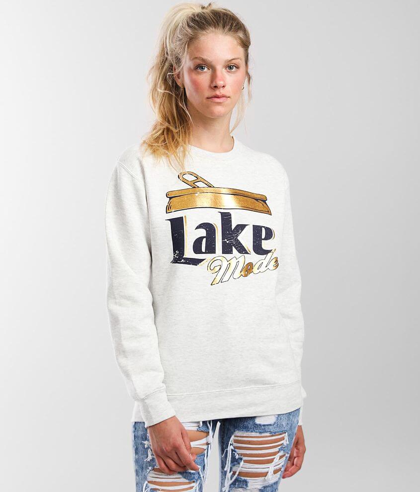 American Highway Lake Mode Boyfriend Sweatshirt front view