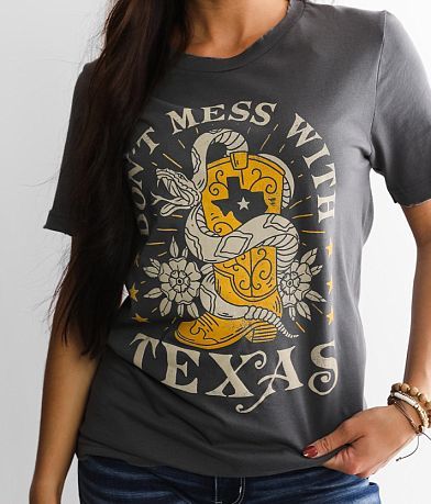 American Highway Don&apos;t Mess With Texas T-Shirt MISC_DETAIL_1