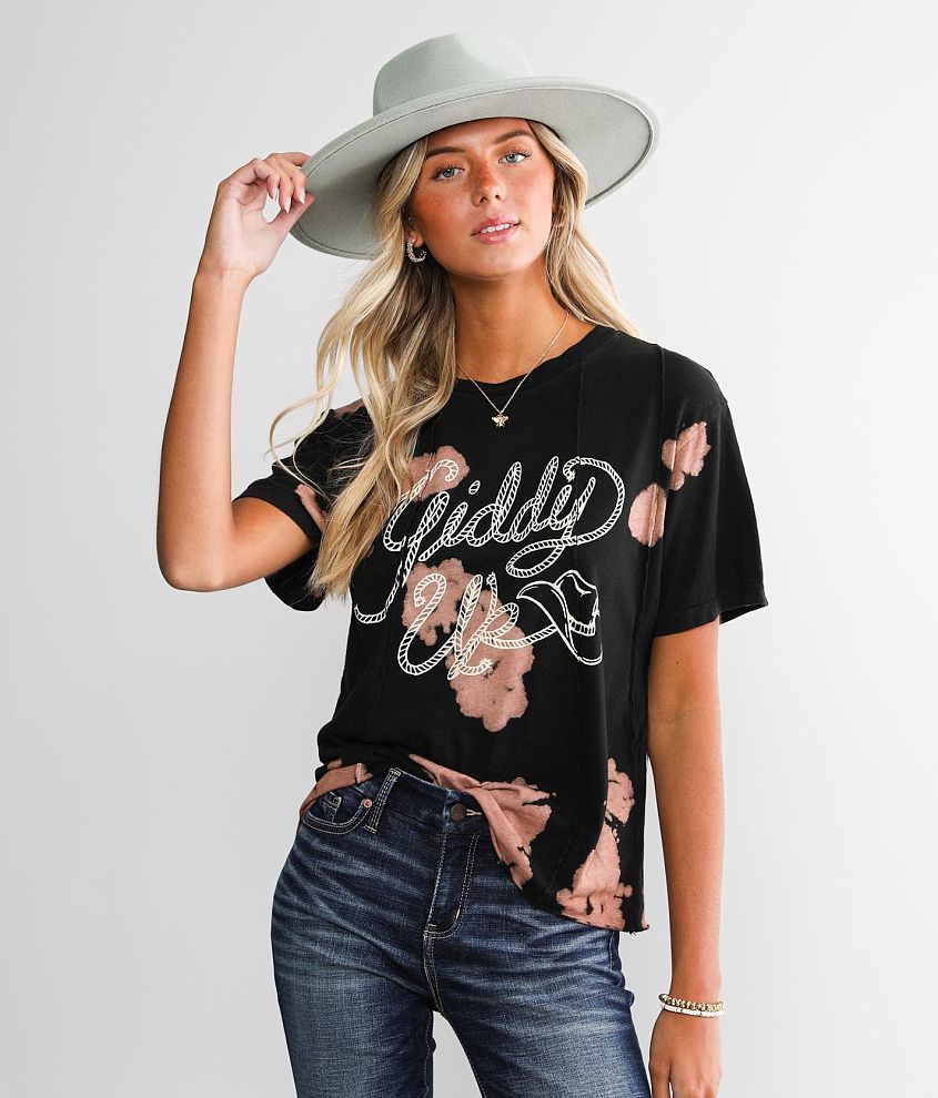 American Highway Giddy Up T-Shirt - Women's T-Shirts in Black Copper ...