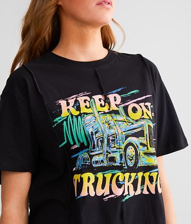American Highway Keep On Trucking T-Shirt misc detail 1 view