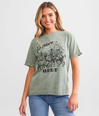 American Highway Eat More Beef T-Shirt FULL_LEFT_SIDE