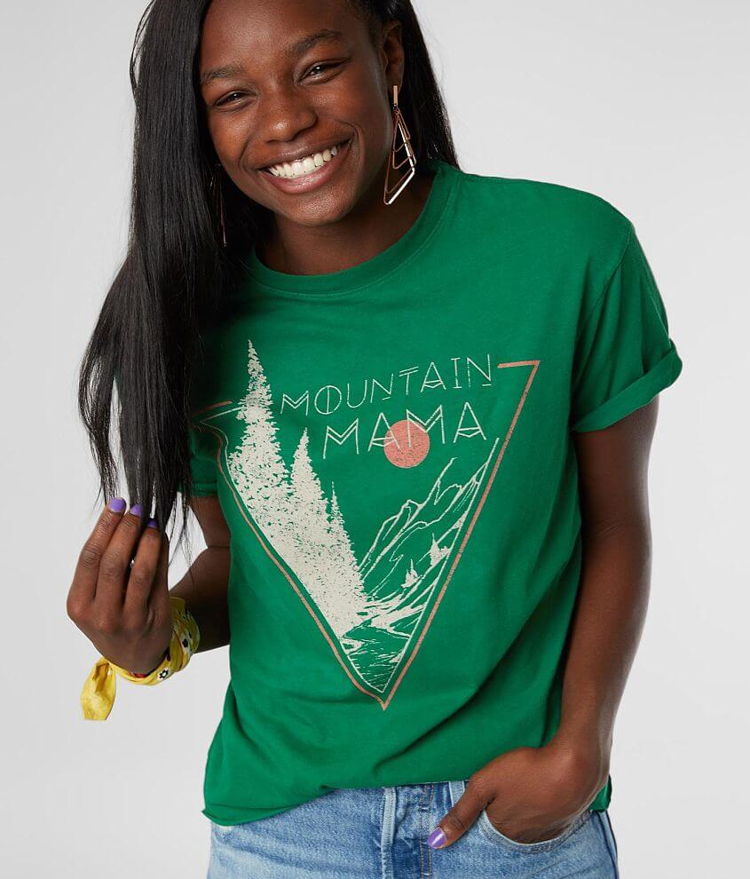 American Highway Mountain Mama T-Shirt front view