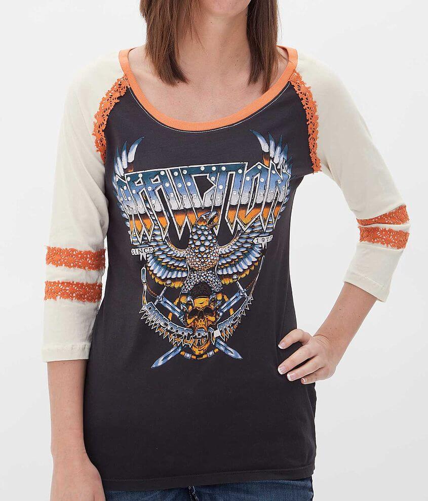 Affliction Metal Storm T-Shirt front view