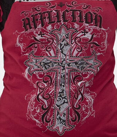 Affliction Jasmine T-Shirt misc detail 3 view