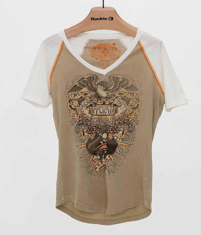 Affliction Inked Liberate T-Shirt front view