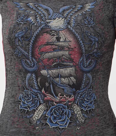 Affliction Inked Dead Man&apos;s Chest T-Shirt MISC_DETAIL_3