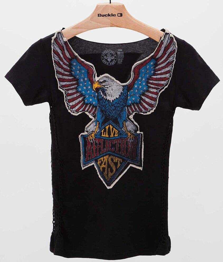 Affliction Twin Turbo T-Shirt front view