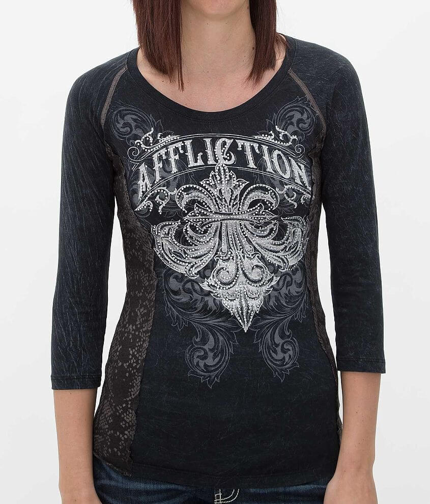 Affliction Cross Purpose T-Shirt front view