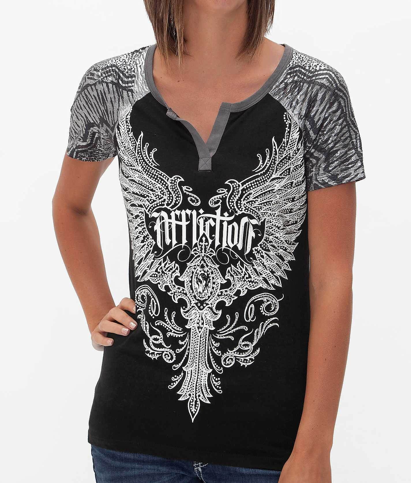 buckle affliction womens shirts