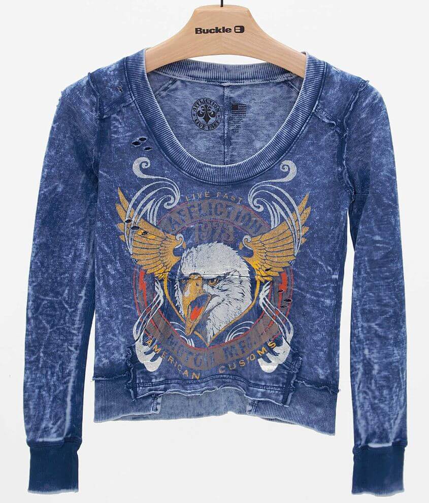 Affliction Intervention Sweatshirt front view