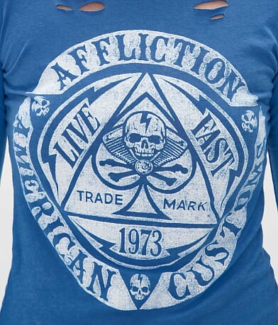 Affliction American Customs Engineered T-Shirt misc detail 3 view