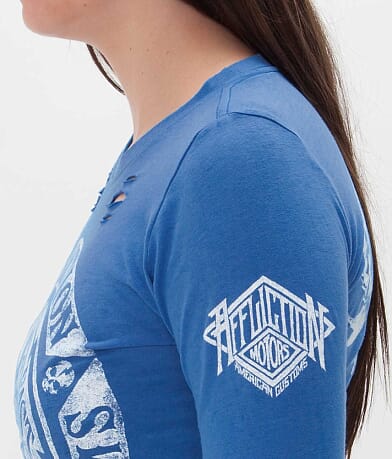 Affliction American Customs Engineered T-Shirt misc detail 4 view