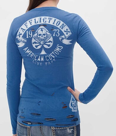 Affliction American Customs Engineered T-Shirt misc detail 5 view