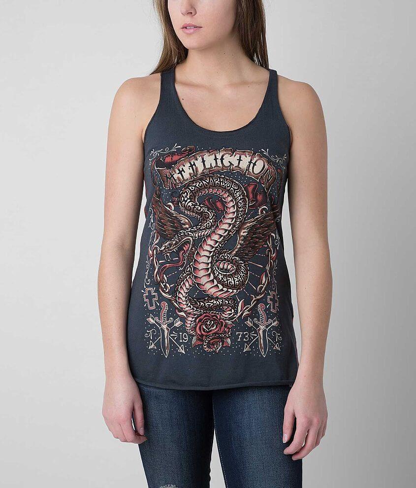 Affliction Inked Ashbury Tank Top front view