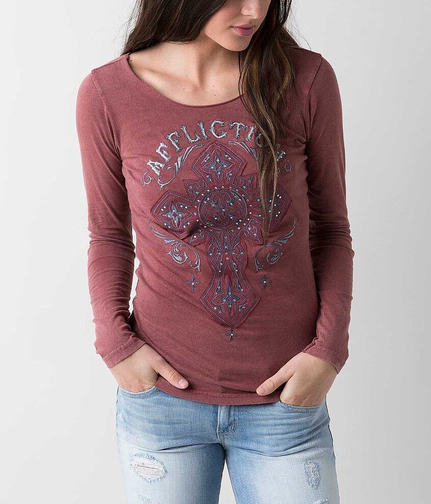 Affliction Bravina Top front view