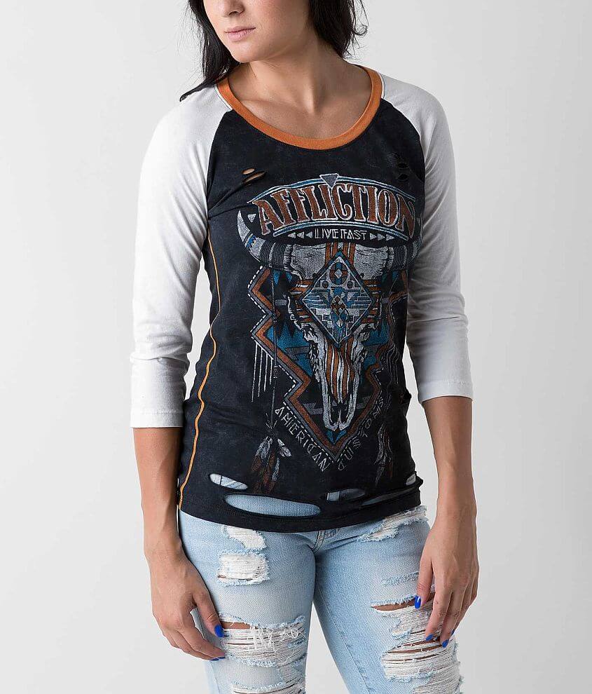 Affliction American Customs Albuquerque T-Shirt front view