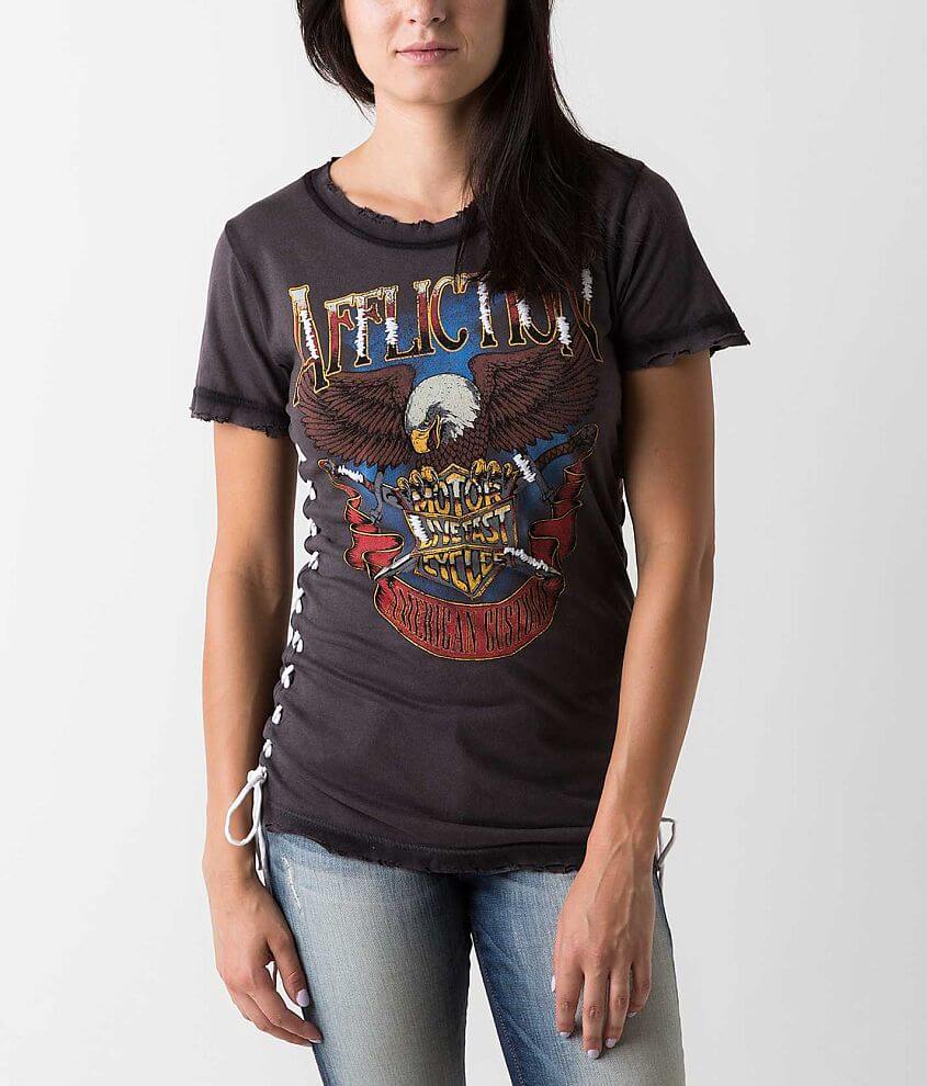Affliction American Customs Sky Rider T-Shirt front view