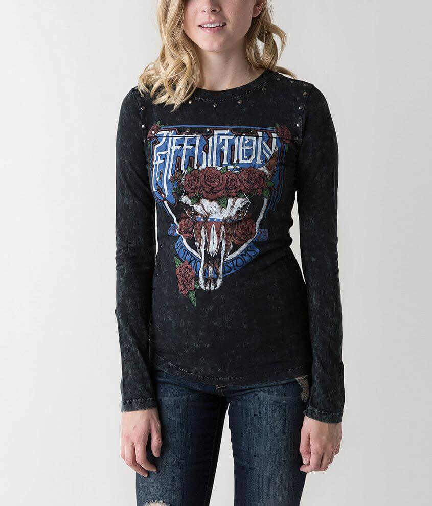 Affliction American Customs Blake Top front view