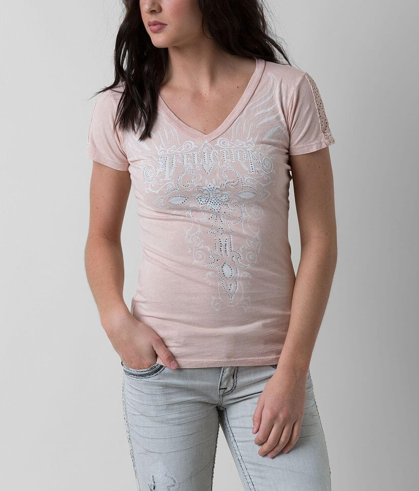 Affliction Angelica Top front view