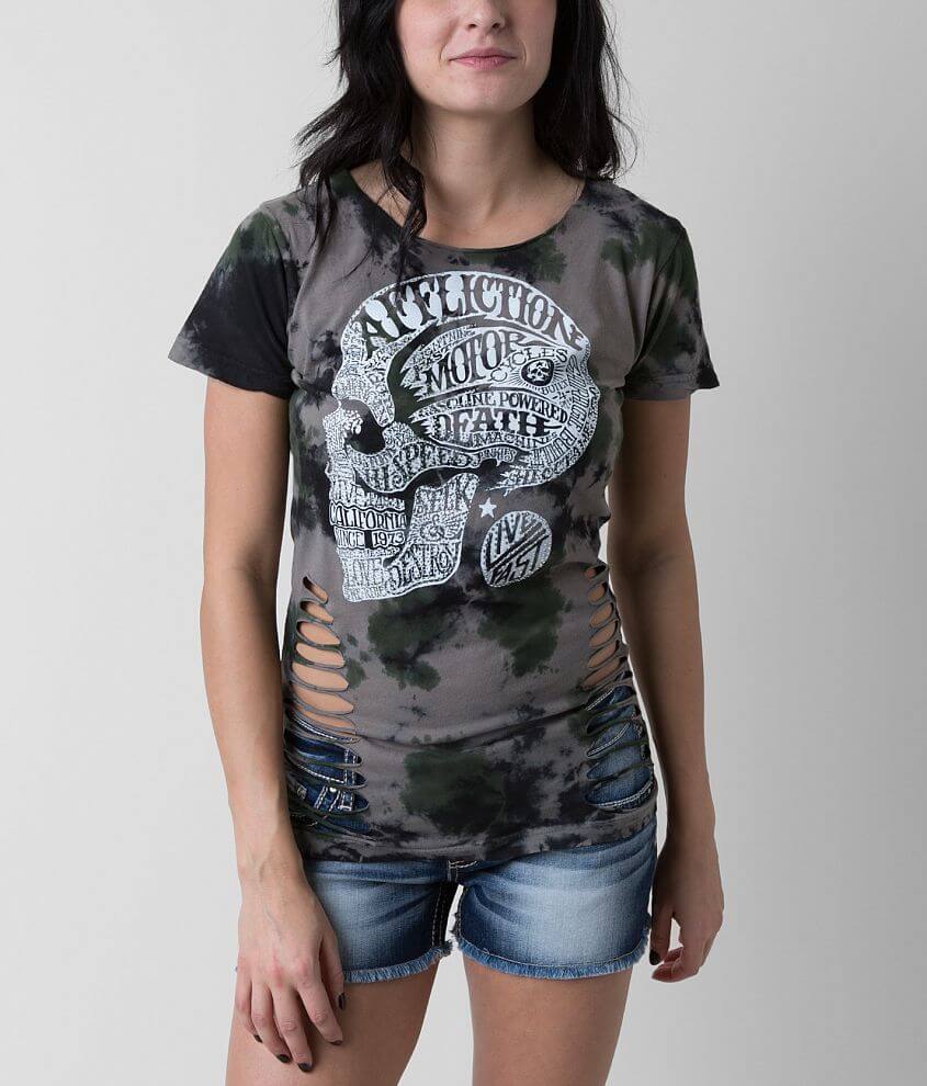 Affliction Motor Head T-Shirt front view