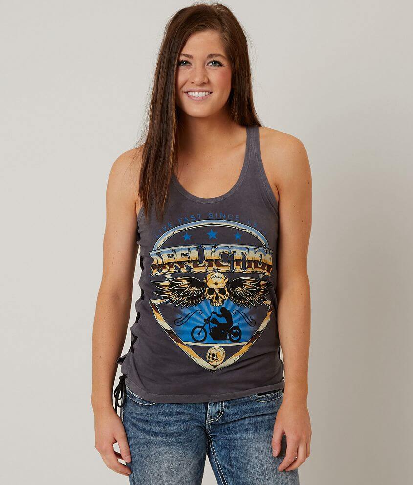 Affliction American Customs Liberty Tank Top front view