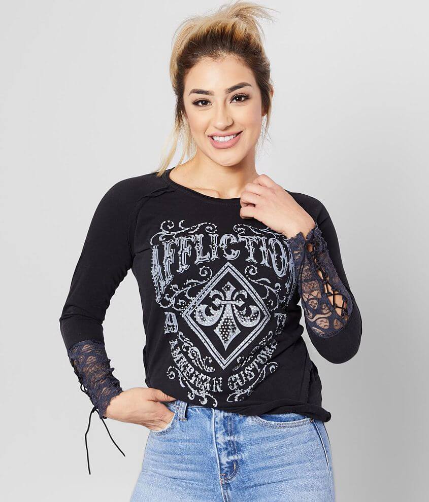 Affliction Harlow T-Shirt front view