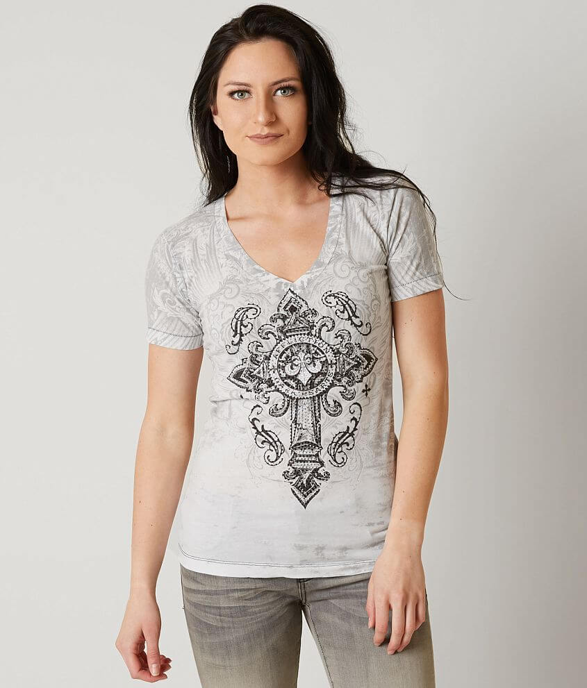 Affliction Seminary T-Shirt front view