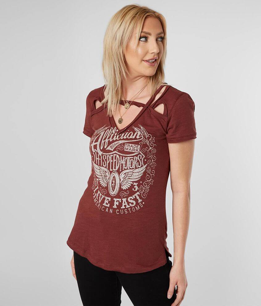 Image of Affliction American Customs Speedway T-Shirt