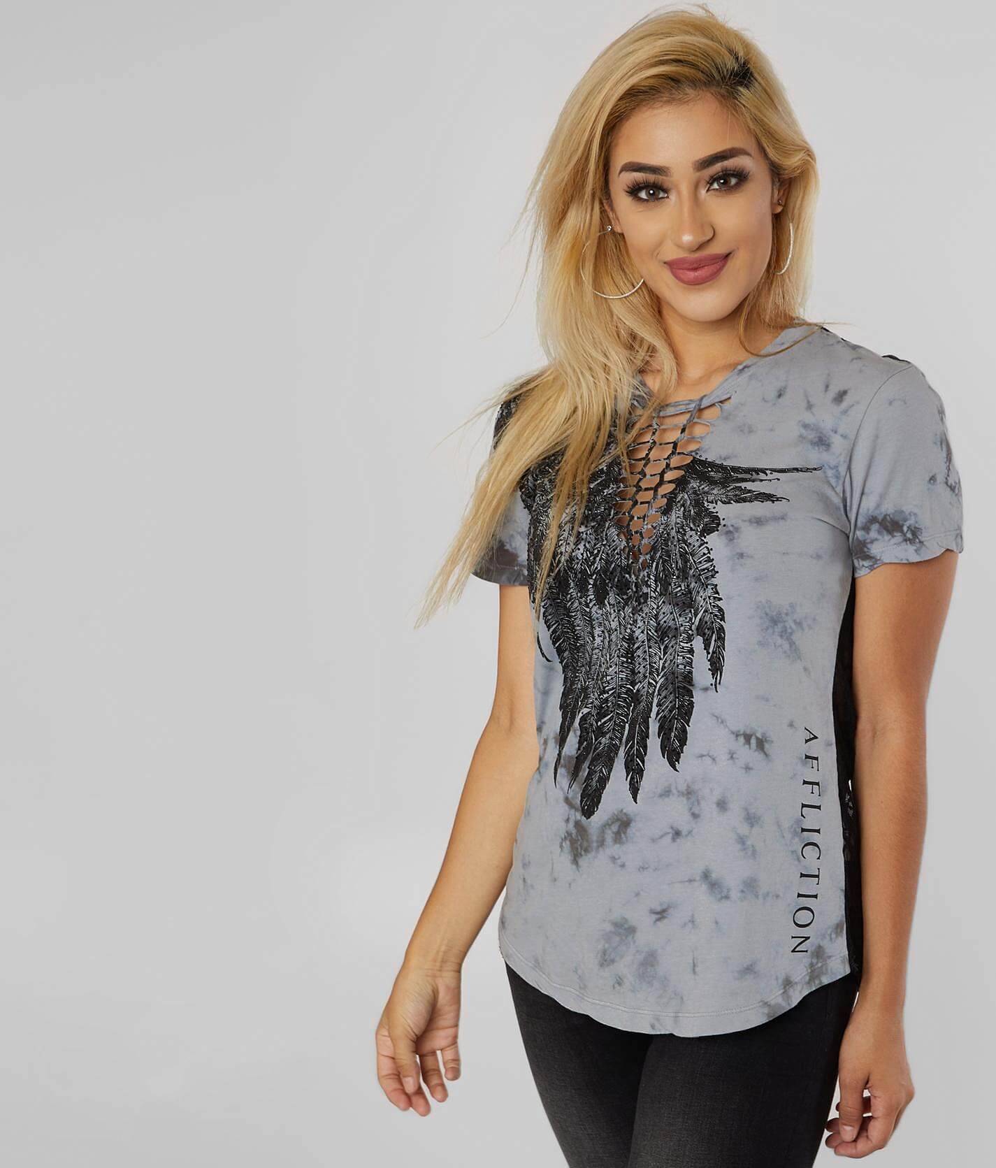 buckle affliction womens shirts