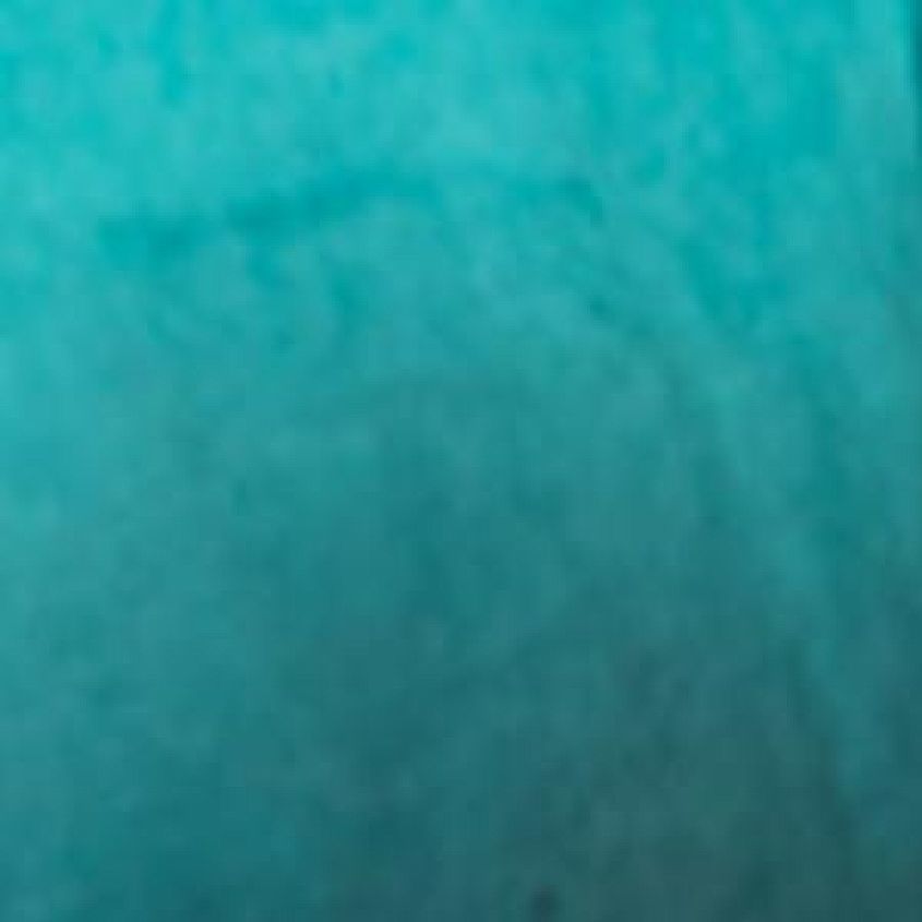 Teal Black Dip Dye